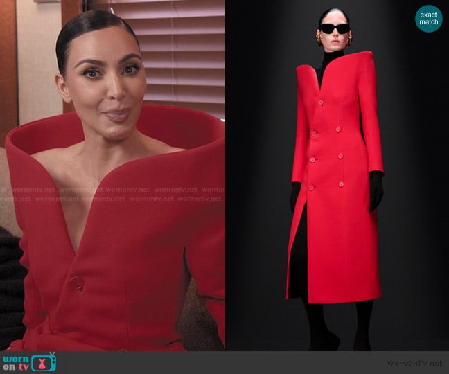 Balenciaga Couture Collection worn by Kim Kardashian (Kim Kardashian) on The Kardashians