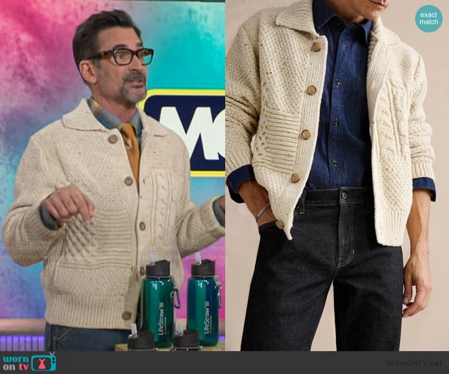 Banana Republic Slim Authentic Denim worn by Lawrence Zarian on The Kelly Clarkson Show