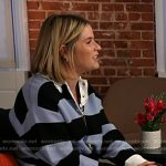 Jenna’s blue stripe rugby shirt on Today