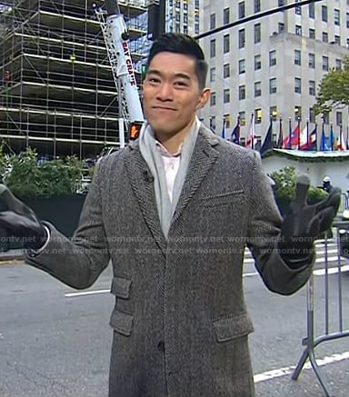 Brian Cheung’s grey coat on Today