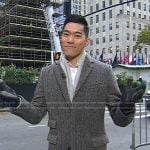 Brian Cheung’s grey coat on Today