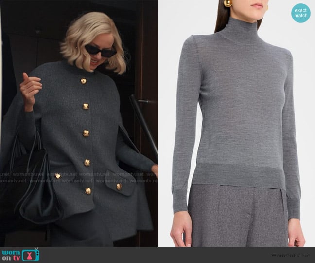 Liberty’s gray sweater on Alls Fair Liberty’s gray sweater on Alls Fair