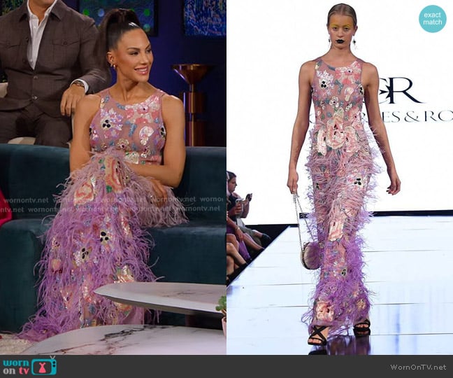 Charles & Ron SS 2020 Collection worn by Amanza Smith on Selling Sunset