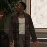 Carlton’s plaid coat on Bel-Air