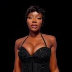 Chelsea’s black reunion dress on Selling Sunset