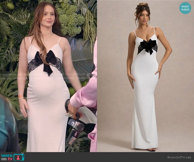 Club L London Rumi Dress worn by Mikayla Matthews on The Secret Lives of Mormon Wives