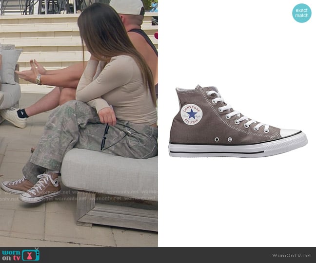 Converse Chuck Taylor All Star High-Top Sneaker worn by Taylor Frankie Paul on The Secret Lives of Mormon Wives