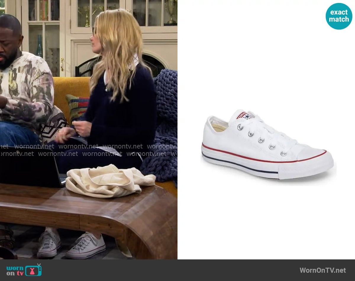 Converse Chuck Taylor® All Star® Low Top Sneaker worn by Gemma (Beth Behrs) on The Neighborhood
