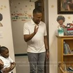 Craig Melvin’s grey suede shoes on Today