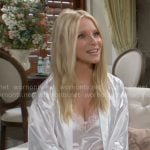 Christine’s Bridal robe on The Young and the Restless