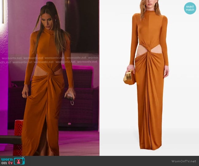 Cult Gaia Keri Dress worn by Kaylee Ricciardi (Kaylee Ricciardi) on Selling the OC