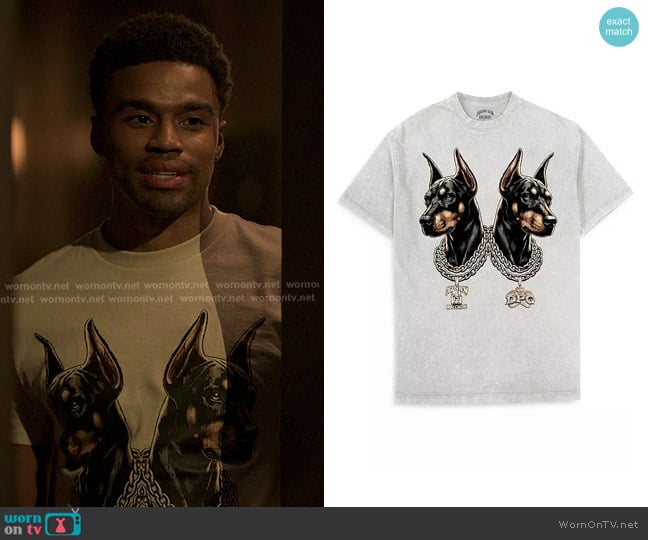 Ozzie’s dog print tee on Reasonable Doubt Ozzie’s dog print tee on Reasonable Doubt