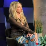 Debbie Gibson’s patchwork jeans on Access Hollywood