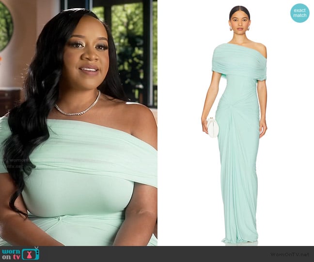 Deme by Gabriella Katya Dress worn by Angel Massie on The Real Housewives of Potomac