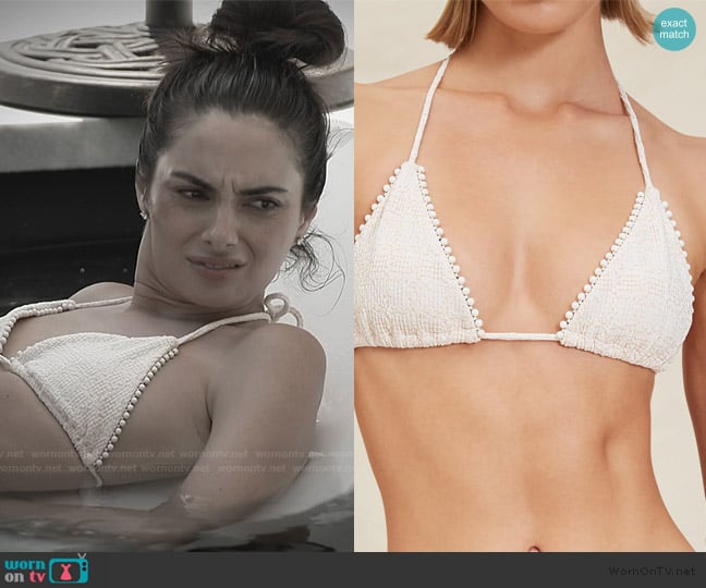 Paige’s textured bikini on Southern Charm