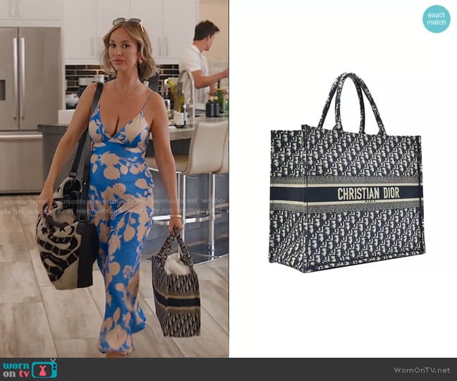Dior Book Tote Bag worn by Ashtyn Zerboni (Ashtyn Zerboni) on Selling the OC