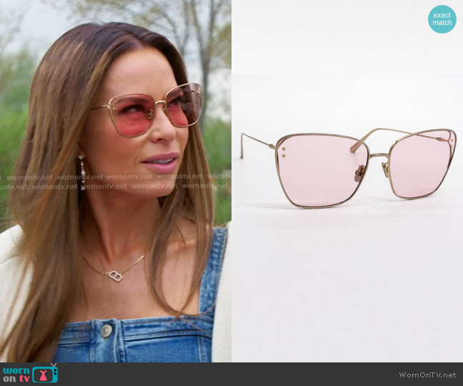 Dior MissDior B2U Sunglasses worn by Britani Bateman on The Real Housewives of Salt Lake City