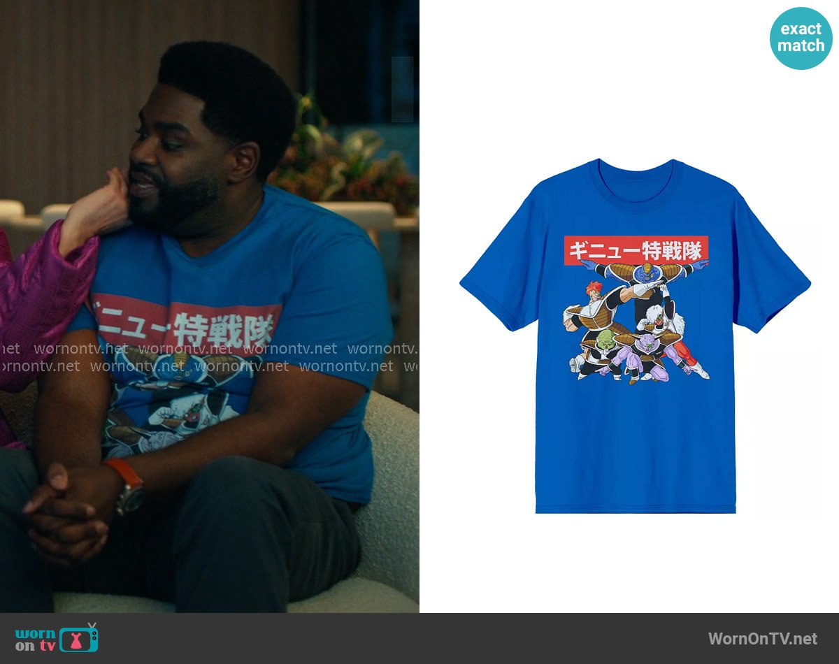 Howard’s blue Dragon Ball Z t-shirt on Loot Howard’s blue Dragon Ball Z t-shirt on Loot