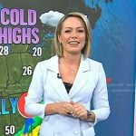 Dylan's light blue blazer dress on Today