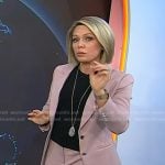 Dylan’s pink suit on Today