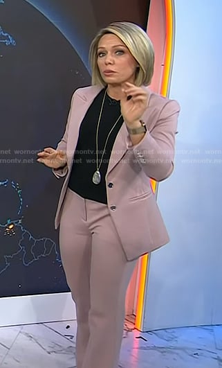Dylan’s pink suit on Today