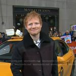 Ed Sheeran’s colorblock denim jacket on Today