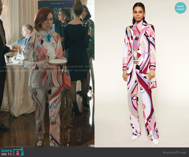 Emilio Pucci Pre-Fall 2020 Collection worn by Elsbeth Tascioni (Carrie Preston) on Elsbeth