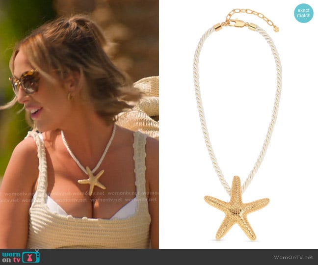 Ashtyn’s starfish pendant necklace on Selling the OC