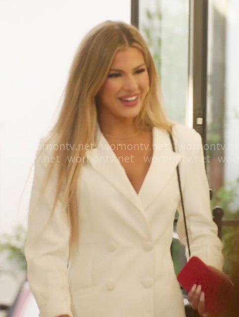 Fiona’s white blazer dress on Selling the OC
