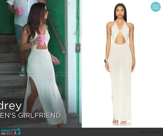 Flook the Label Zoelle Dress worn by Audrey Pratt on Southern Charm