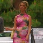 Ashtyn’s floral gathered dress on Selling the OC