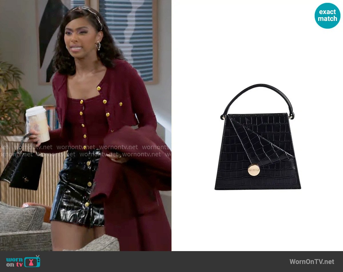 F&W Style Kandi Bag worn by Kat Richardson (Colby Muhammad) on Beyond the Gates