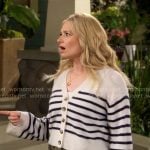 Gemma’s striped cardigan on The Neighborhood