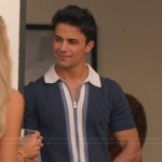 Gio’s navy polo on Selling the OC