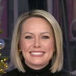 Dylan’s gold floral earrings on Today