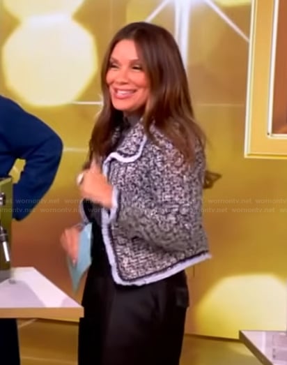 Gretta’s tweed jacket on The View