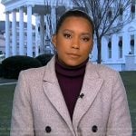 Rachel’s grey herringbone coat on Good Morning America