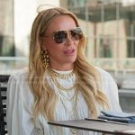 Heather’s brown square sunglasses on The Real Housewives of Salt Lake City