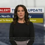 Heather's black houndstooth dress on Good Morning America