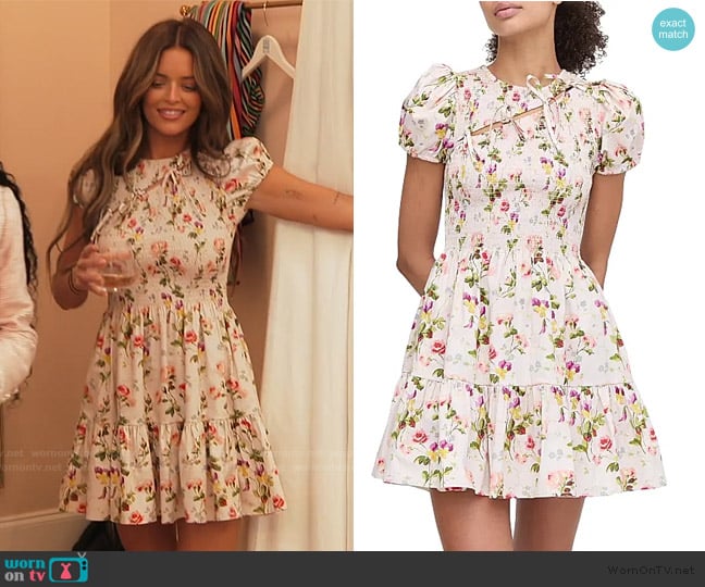 Hill House Home The Gia Mini Nap Dress worn by Salley Carson on Southern Charm