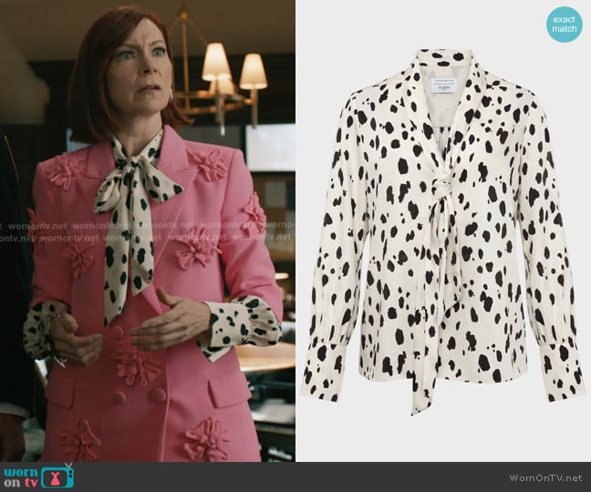 Hobbs Lawson Blouse worn by Elsbeth Tascioni (Carrie Preston) on Elsbeth