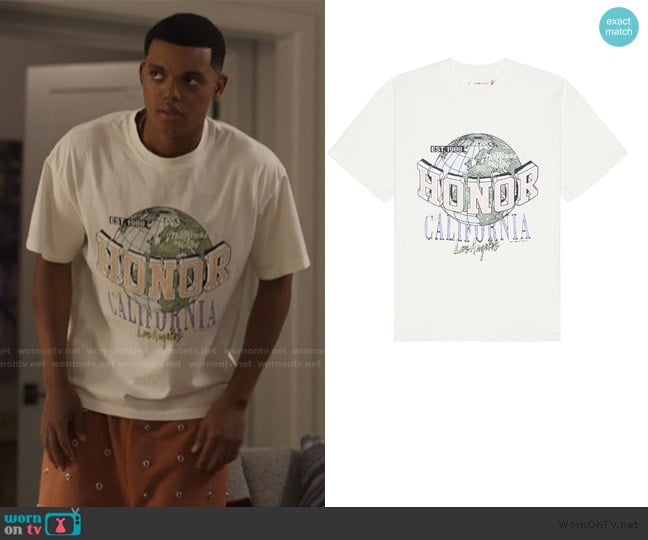 Honor The Gift Honor California T-Shirt worn by Will Smith (Jabari Banks) on Bel-Air