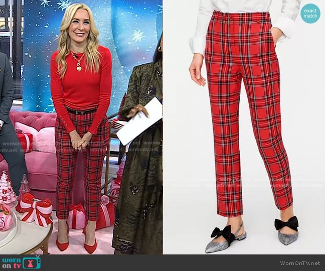 J. Crew Cameron Pants worn by Chassie Post on Today