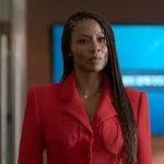 Jax’s red blazer on Reasonable Doubt