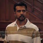 Jay’s striped polo sweatshirt on Ghosts