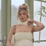 Jen’s pastel yellow mini dress on The Secret Lives of Mormon Wives