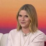 Jenna’s ivory herringbone dress on Today