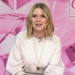 Jenna's ivory herringbone dress on Today