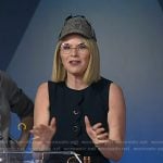 Jenna’s black scalloped mini dress on Today