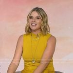 Jenna’s yellow fringed dress on Today